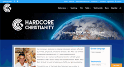 Desktop Screenshot of hardcorechristianity.com